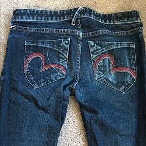 Women Evisu jeans